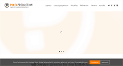 Desktop Screenshot of pixelproduction.de